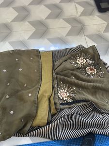 Elegant multi colour 3 combo without blouse