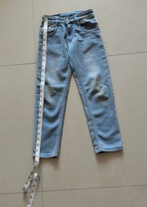 Kids Light Wash Denim Jeans