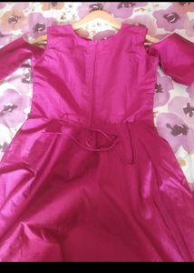 Raw Silk Gown
