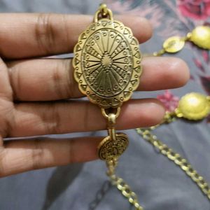 Vintage Gold Tone Chain Belt