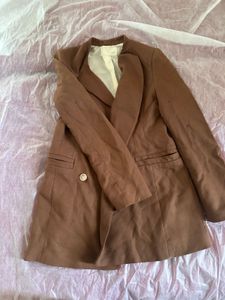 Brown Blazer - Stylish & Chic