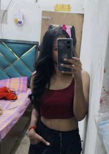 Maroon Crop Tank Top
