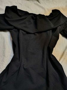 Black Off-the-Shoulder Top