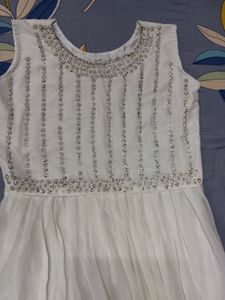 Elegant Beaded Abaya Dress