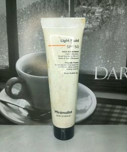 SEALED Minimalist Sunscreen SPF 50 10 ml