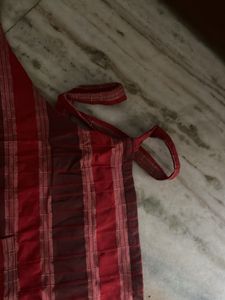 Striped Cotton Apron