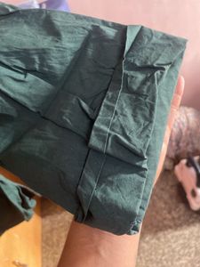Stylish Green Collared Top