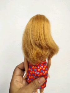 Barbie Doll in Red Polka Dot Dress
