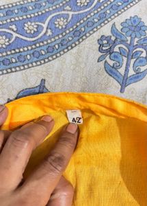 Bright Yellow Kurta