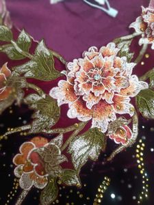 Elegant Velvet Embroidered Kurta