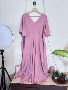 AND V-Neck Maxi Dress