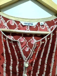Rangita XL Kurta With 2 Side Pockets