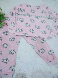 Cute Pink Pajama Set