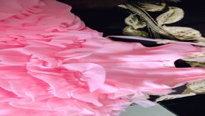 9 to 12 months Pink Frilled Baby Frock