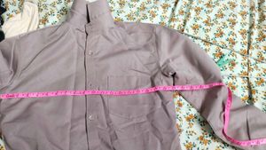Men's Lavender Button-Up Shirt