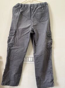 Grey Cargo Pants