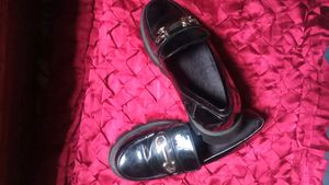 Chunky Sloe Black Loafers