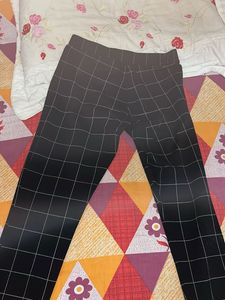 Checked Slim Fit Pants