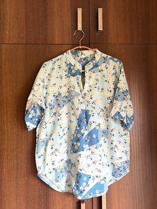 Light Blue Floral PrintTop
