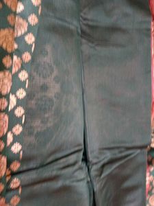 Beautiful Green Brocade Saree