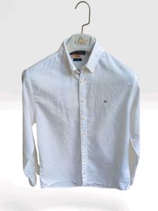 Tommy Hilfiger White Button-Down Shirt