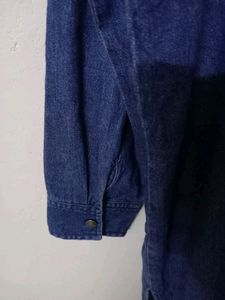 Trendy Denim Long Top For Women #ENT