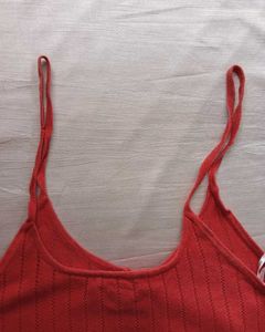 Knit Crop Cami Top