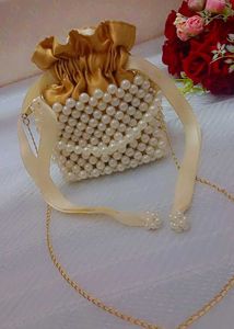 Kids Beads Sling Bag