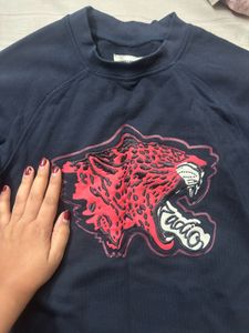 Cool Graphic Print Sweatshirt
