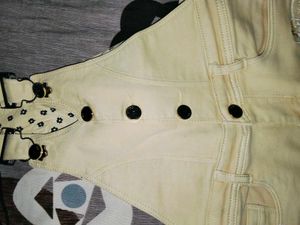 Cream Overalls for Women