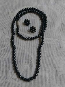 Elegant Single Line Grey Pearl Set for Women