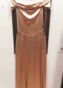 Yellow Corset Tube Maxi Dress