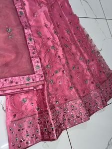 Pink Lehenga Choli Set