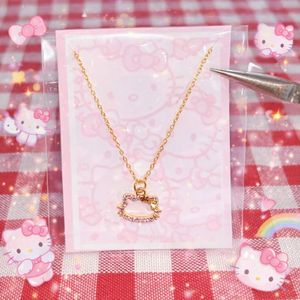 Sparkling Hello Kitty Necklace