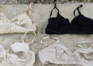 4 New Pure Cotton bra...size(34) @1 piece for 70