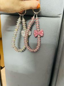 Sparkling Bow phone and bag charm