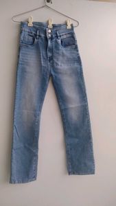 Straight fit denim jeans
