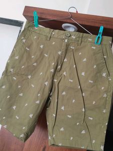 Men's Patterned Chino Shorts