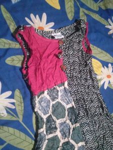 Boho Patchwork Ethnic Gown