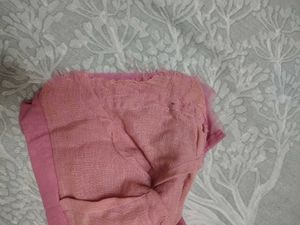 Pink Embroidered Saree with Blouse