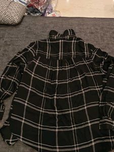 Plaid Button-Down Shirt