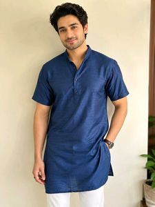 Men's Classic Blue Kurta✨💫