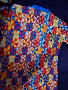 Multi Colour Long Flair Shrug