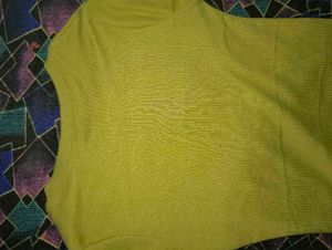 Cute Chartreuse Top