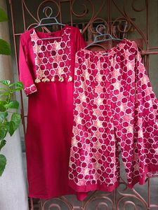 Branded Beautiful Kurta With Flared Bottom wear❤️❤