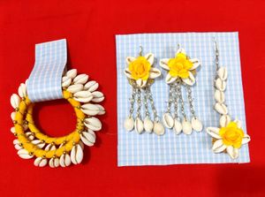 Seashell Navratri✨Garba✨Jewelry Set⚡ Handmade