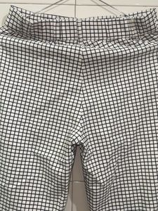 Chic Checked Slim Fit Trousers
