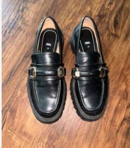 ZARA Free delivery Leather Loafers