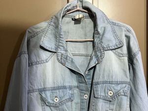 Light Wash Denim Shirt