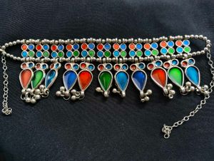 Bohemian Colorful Beaded Choker Necklace
